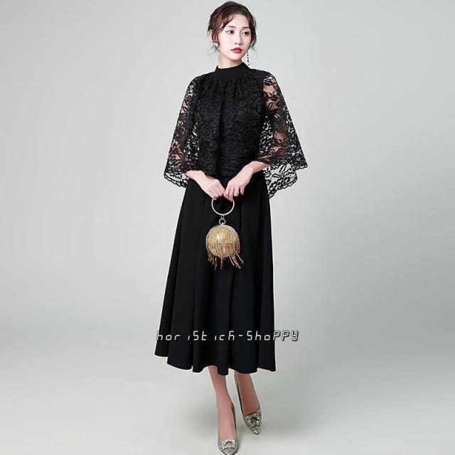 パーティードレス 結婚式 服装 ドレス ワンピース 20代 10代 30代 hap