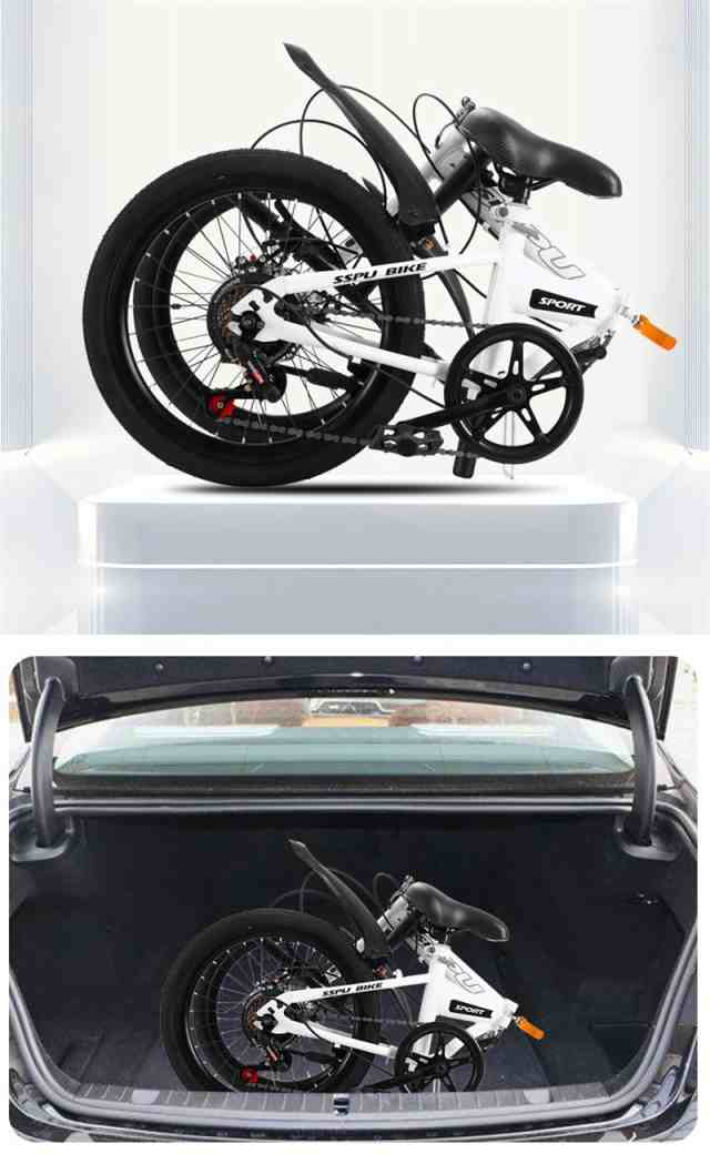 HAPANNA 折りたたみ自転車 7段ギア HAPANNA 折りたたみ自転車 7段ギア