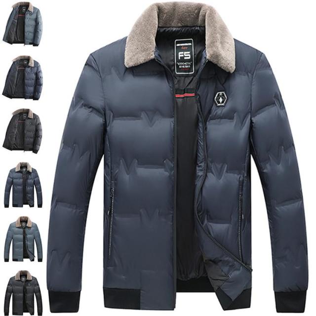 中綿ジャケット ダウンジャケット メンズ 暖かい ブルゾン 厚手 防風 防寒着 保温 通勤 ジャケット 秋冬 春物 アウター