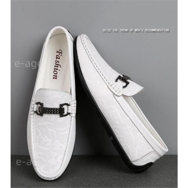 ドライビングシューズ メンズ ローファーシューズ PUレザー メンス