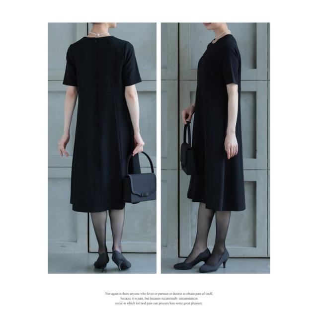 パーティードレス レディース 春 夏 春夏 黒 結婚式 ワンピース