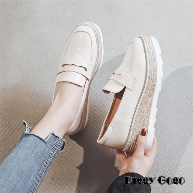 ローファー スリッポン パンプス スニーカー レディース ラウンドトゥ ウェッジソール 厚底スニーカー シューズ 厚底ローファー 靴 スリップオン 紐なし