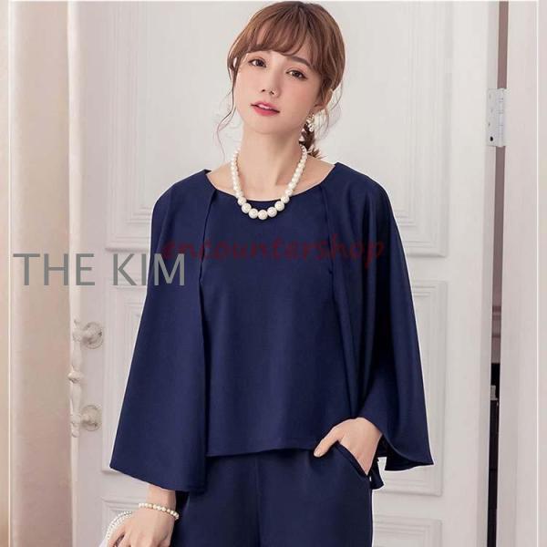 パーティードレス パンツドレス セットアップ パンツスーツ dress フォーマルドレス 結婚式 二次会 ケープ ワイドパンツ パーティードレス 20代 30代 40代 50代