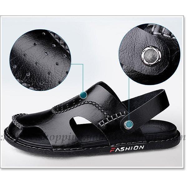 サンダル メンズ ブランド おしゃれ かかと PUレザー サボ 軽量 春 夏 厚底 40代 50代にも好評 大きいサイズも多数 サンダル メンズ ブランド おしゃれ かかと PUレザー サボ 軽量 春 夏