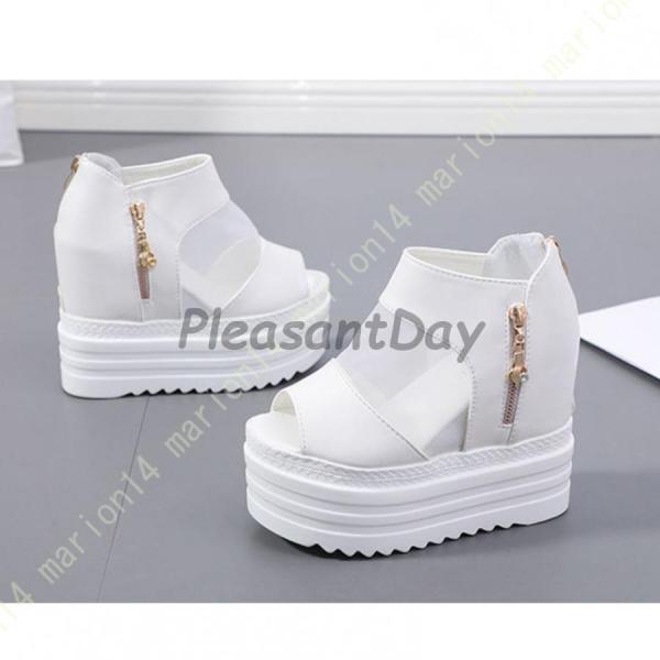 サンダル ウェッジヒール ハイヒール ストラップサンダル レディース