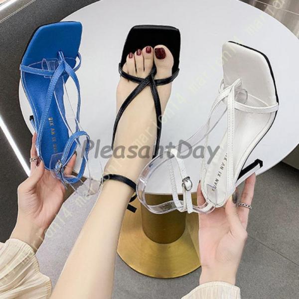 サンダル レディース ヒール9cm 歩きやすい 痛くない 大きいサイズ 美脚サンダル おしゃれ ハイヒール ストラップサンダル ピンヒール ドレスサンダル