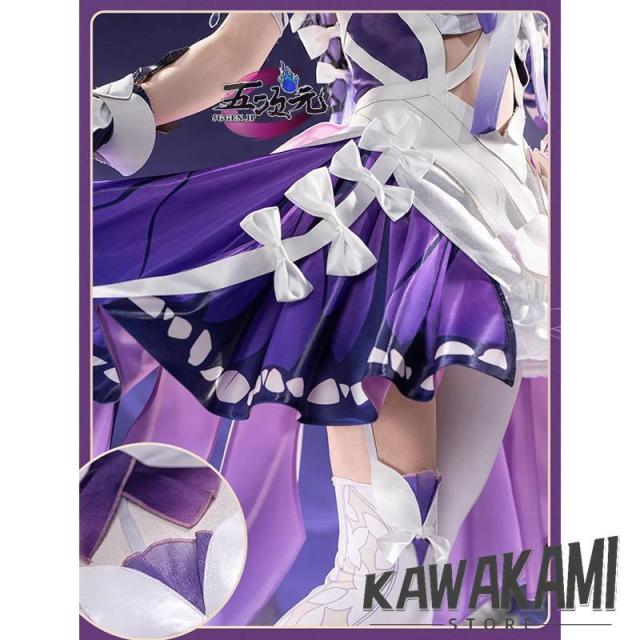 猫屋小舗 崩壊スターレール コスプレ キャストリス 衣装 ※ウィッグ 靴