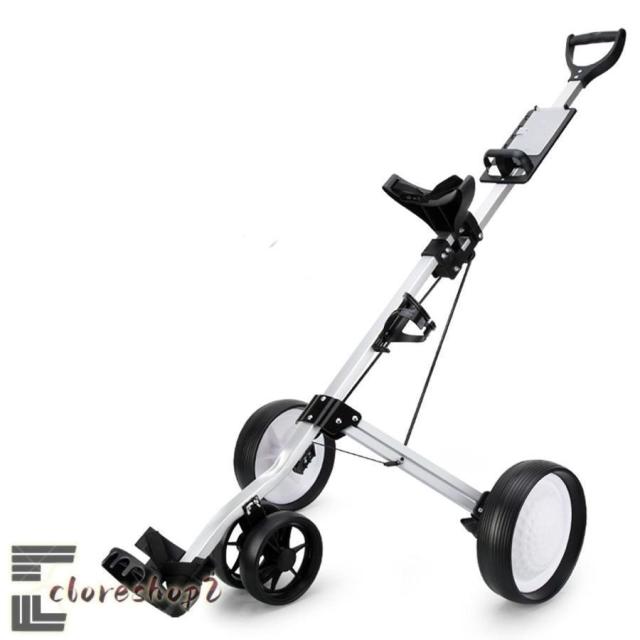 ゴルフ用カート 折り畳み式カート ゴルフプッシカート カート ゴルフ収納 4ホイール アルミ合金 折りたたみコンパクト 手引きゴルフクラブ 長さ143c