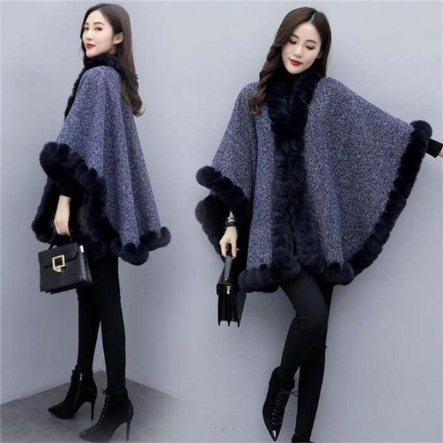 ポンチョコート レディース コート ポンチョ 裏ボア 暖か マント ケープ アウター ショール 大判ストール 裏起毛 20代 30代 40代 50代