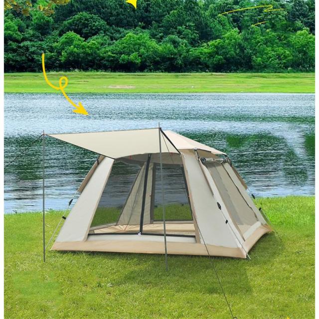 ワンタッチテント 公園 大型 1-8人用 遮光 ポップアップテントテント