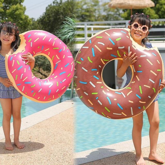 ドーナツの浮き輪 Amazon.co.jp: 人気 海 可愛い うきわ ドーナツ 浮き輪 プール