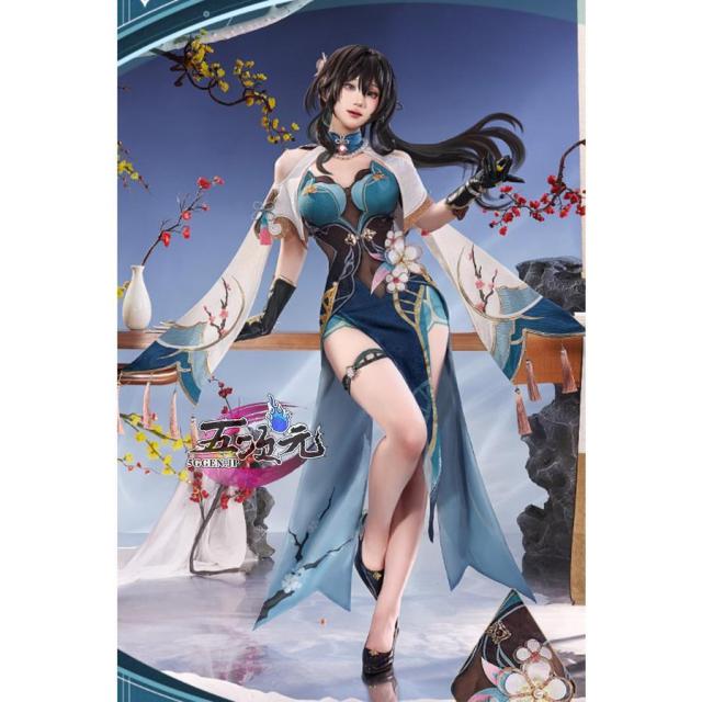 三分妄想　崩壊スターレイル コスプレ　崩スタ　阮梅　ルアン・メェイ　衣装　※ウィッグ　靴　武器　追加可　