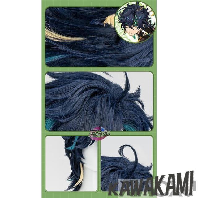 猫屋小舗　原神　コスプレ　キィニチ　ウィッグ