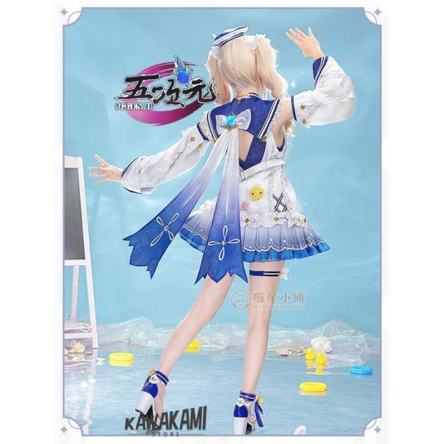 コスプレ衣装 原神／バーバラ（Sサイズ）【ウィッグ、靴(24.0cm)付き