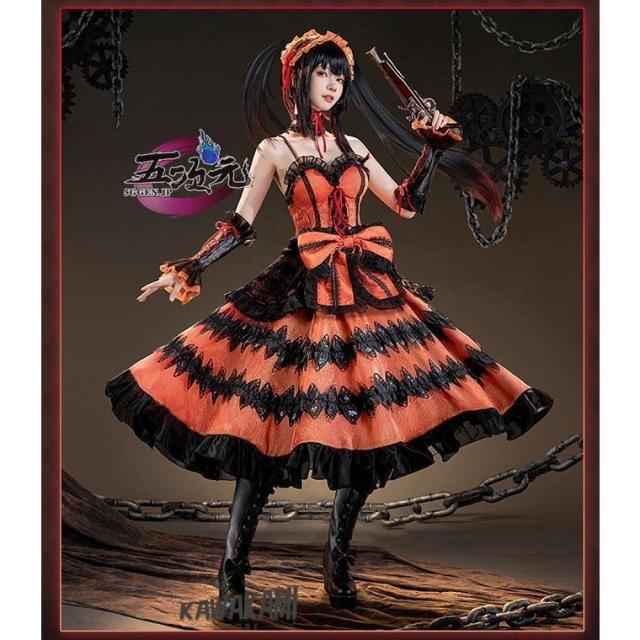 猫屋小舗 デート・ア・ライブ コスプレ 時崎狂三 衣装 ※ウィッグ