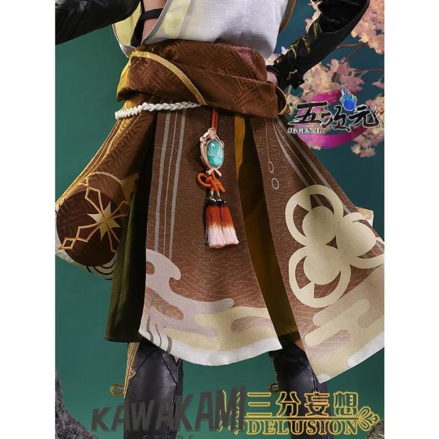 三分妄想 原神 コスプレ 鹿野院平蔵 しかのいんへいぞ 衣装 ※