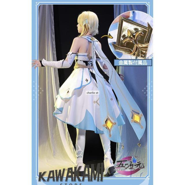 原神 蛍 旅人 衣装 フルセット サイズM 三分妄想 原神 コスプレ 蛍 旅人 衣装 リニューアルVer