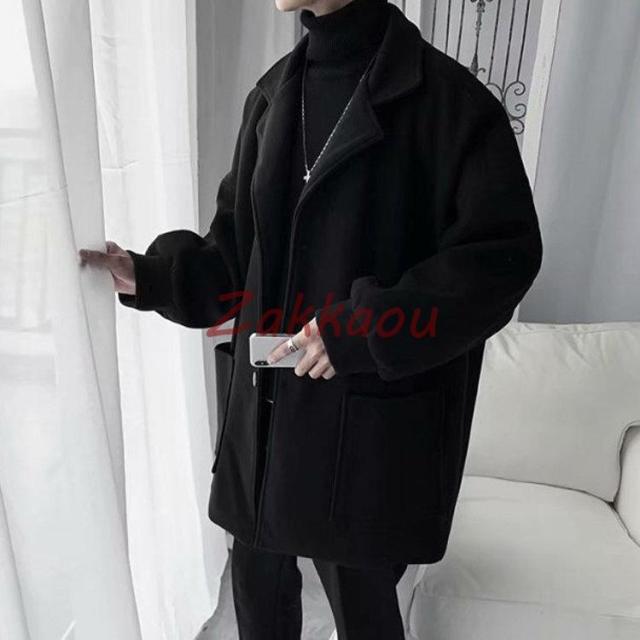 メンズチェスターコート　コート　春秋冬　メンズ　ロングコート　ジャケット　ロング丈　トップス　ビジネス　アウター 通勤　シンプル　紳士