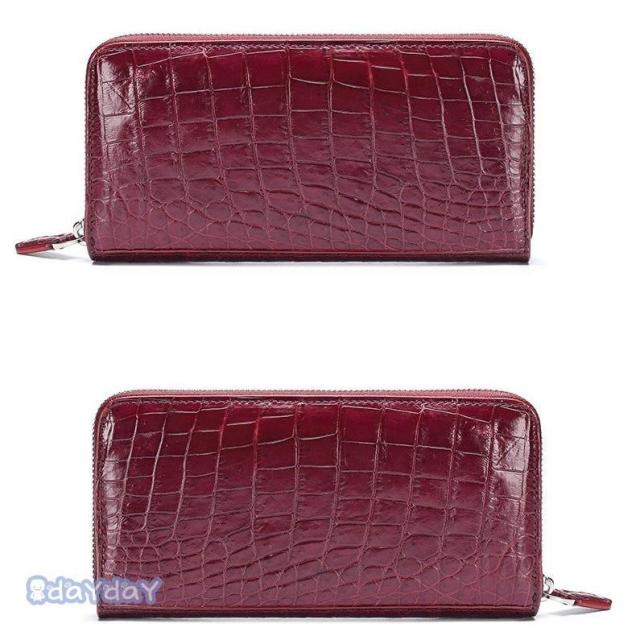 財布 本革 ワニ革 長財布 束入 メンズ財布 レディース財布