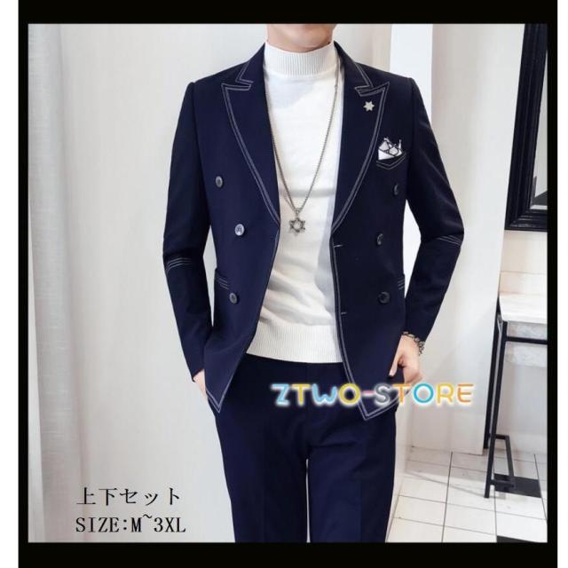 1つボタンスーツ 上下セットスーツ タキシードスーツ メンズスーツ フォーマルスーツ 披露宴 お洒落 結婚式 二次会 成人式 卒業式 就職活 ビジネス カッコイイ