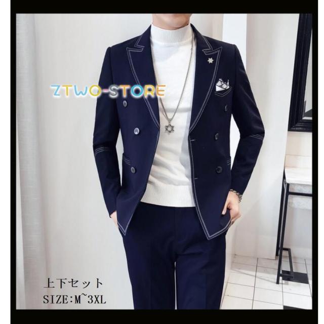 1つボタンスーツ 上下セットスーツ タキシードスーツ メンズスーツ フォーマルスーツ 披露宴 お洒落 結婚式 二次会 成人式 卒業式 就職活 ビジネス カッコイイ