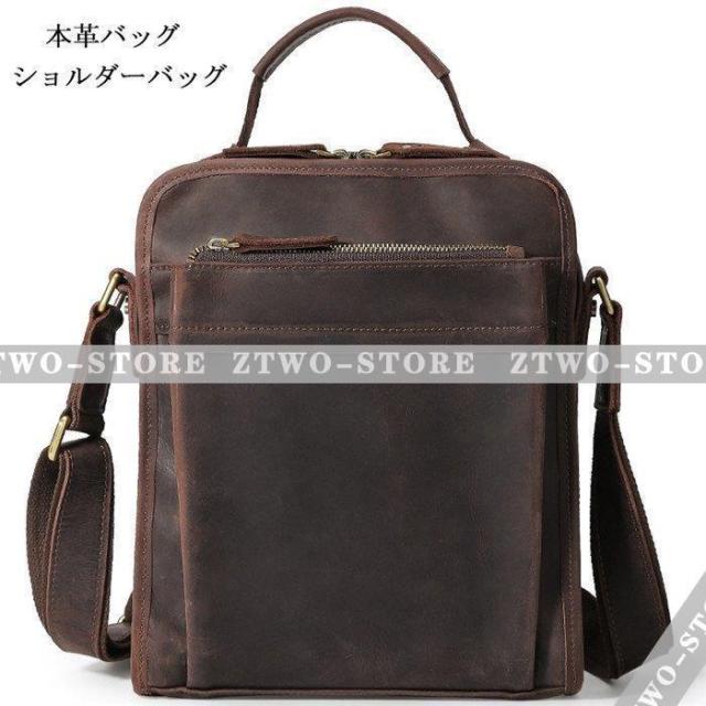 ショルダーバッグ メンズバッグ 本革 メッセンジャー 斜めがけバッグ ビジネス カジュアル 斜め掛け アウトドア シンプル 旅行 肩掛け 鞄 バッグ 通学通勤 軽量