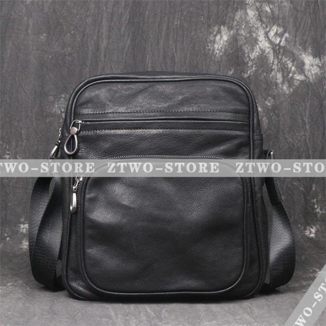 メッセンジャー ショルダーバッグ 本革 斜めがけバッグ カジュアル メンズバッグ 斜め掛け シンプル