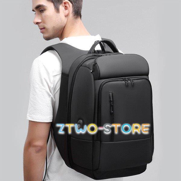 リュック ビジネス メンズリュック パソコンリュック ディパック 防水大容量 15.6PC A4対応 通勤.通学 学生 旅行 登山 USB充電口
