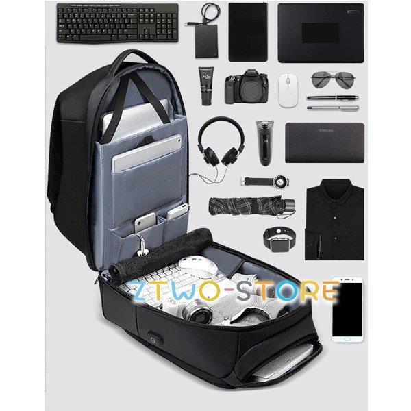 リュック ビジネス メンズリュック パソコンリュック ディパック 防水大容量 15.6PC A4対応 通勤.通学 学生 旅行 登山 USB充電口