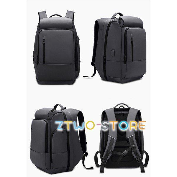リュック ビジネス メンズリュック パソコンリュック ディパック 防水大容量 15.6PC A4対応 通勤.通学 学生 旅行 登山 USB充電口