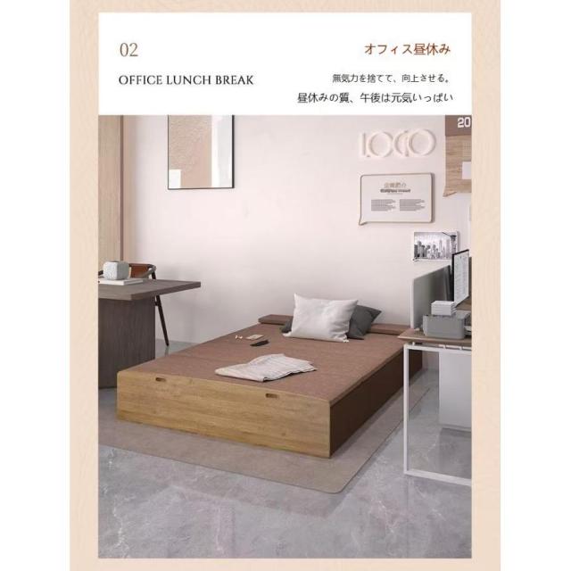 ペーパー折りたたみベッド幅60㎝高さ16㎝組立不要 マットレス付き 一人暮らし ペーパー折りたたみベッド幅60㎝高さ16㎝組立不要 マットレス付き