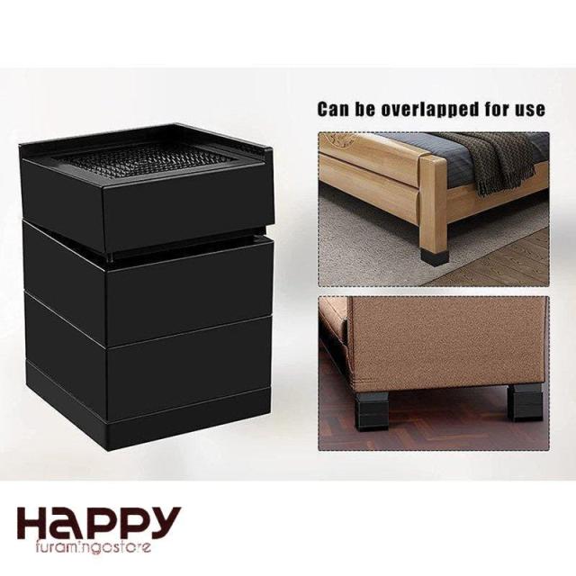 継ぎ脚 7.5cm 高さ調整 かさ上げ 4個セット 継ぎ足 高さ調整 テーブル脚台 二段階高さ調整 耐荷重500kg 暖房器具