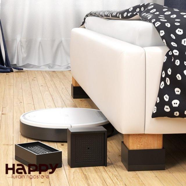 継ぎ脚 7.5cm 高さ調整 かさ上げ 4個セット 継ぎ足 高さ調整 テーブル脚台 二段階高さ調整 耐荷重500kg 暖房器具