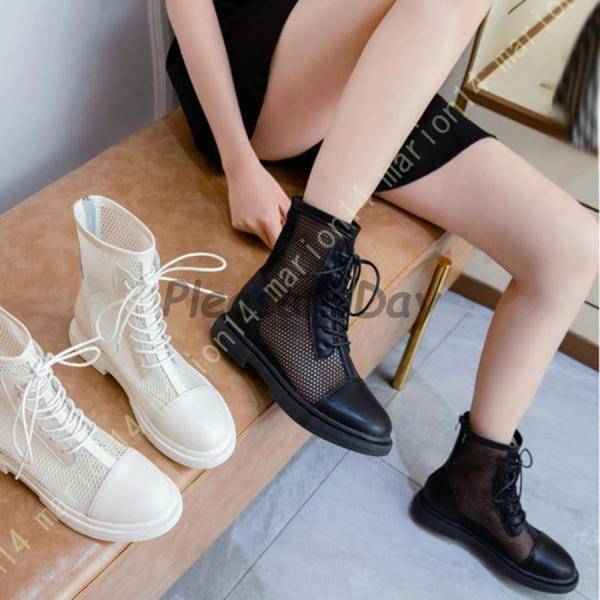 サマーブーツ レディース サンダル ブーツ ローヒール 夏 ブーティ ファッションサンダル 美脚 3.5cmヒール シースルー おしゃれ きれいめ 春秋