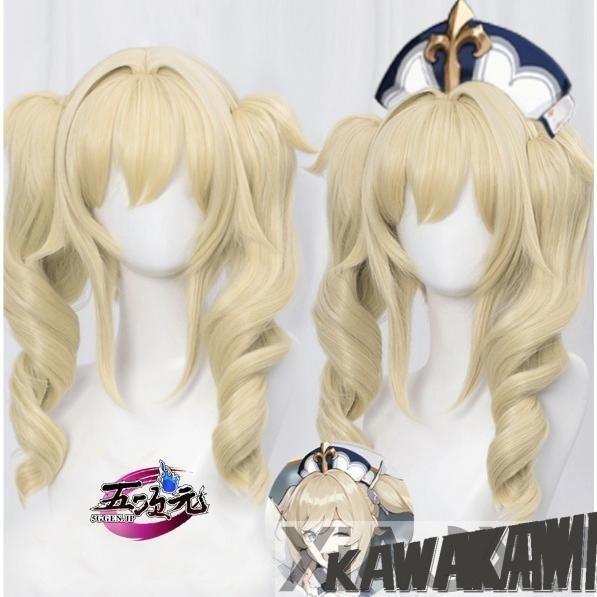 三分妄想 原神 コスプレ バーバラ 水着 新スキン 新衣装 ※ウィッグ 靴 追加