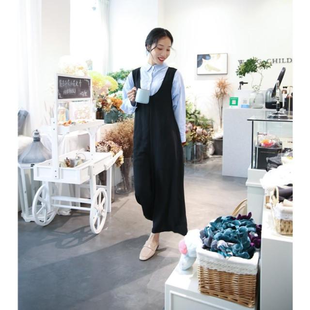 NEW】アーガブラック（AgaBLACK）/フロントタックオールインワン