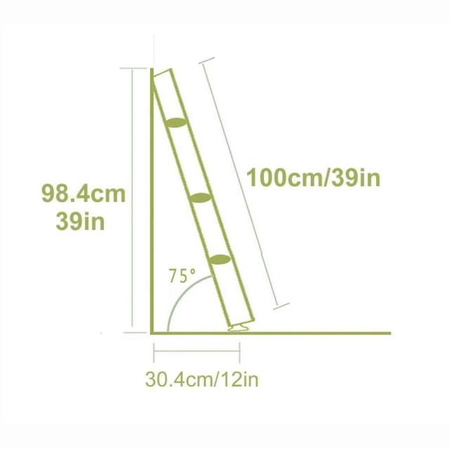 木製 はしご 3/4/5段 2段ベッド ハシゴ 滑り止めゴム足パッド付き 二段ベッド用はしご 梯子 ロフトはしご 頑丈 寝室、寮、アパートに最適