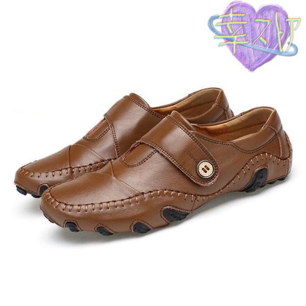 ゴルフシューズ メンズ シューズ ローカット 牛革 カジュアル スパイク