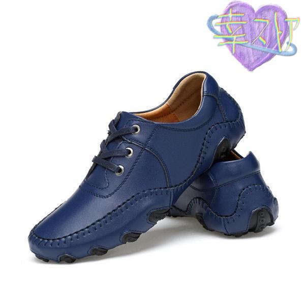 ゴルフシューズ メンズ シューズ ローカット 牛革 カジュアル スパイク