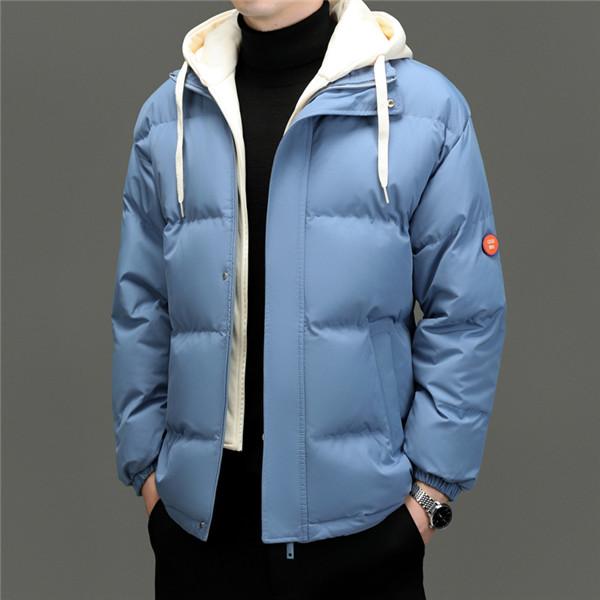 中綿ジャケット メンズ カジュアルジャケット 中綿コート お兄系 カッコイイ ジップアップパーカー フード付き 運動風 アウトドア 秋冬 送料無料