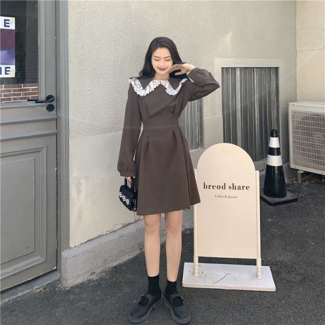 地雷系 量産型 ロリータ お嬢様 学院制服 韓国ファッション ワンピース