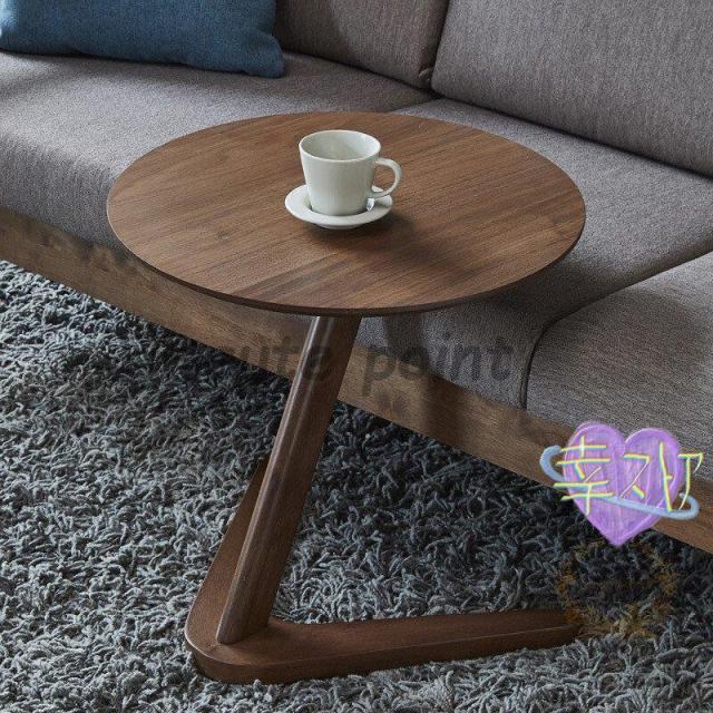 サイドテーブル 家具 コーヒーテーブル リビングテーブル 丸形 スタイリッシュ おしゃれ ソファテーブル ナチュラル 在宅 勤務_3