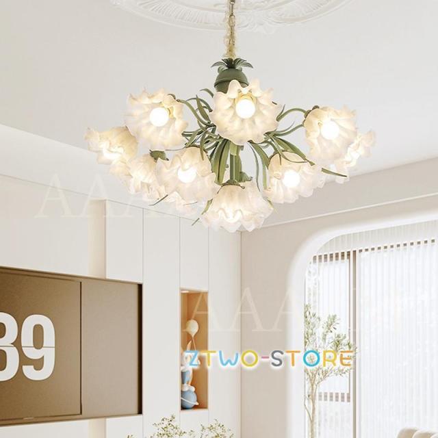 値下12灯天井照明インダストリアルデザイナーズ シャンデリアリビング