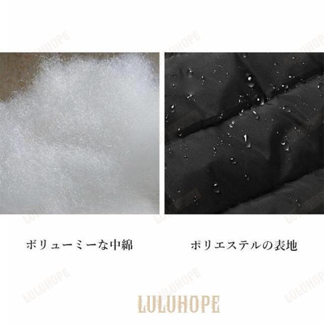 中綿コート メンズ キルティングコート フード付き コート 厚手 中綿ジャケット アウター 冬 防寒服 冬コート お洒落 メンズコート フワフワ 通勤 通学の通販は