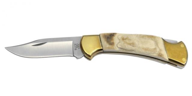 セイウチ牙ハンドル　ベアー彫刻 112WBE