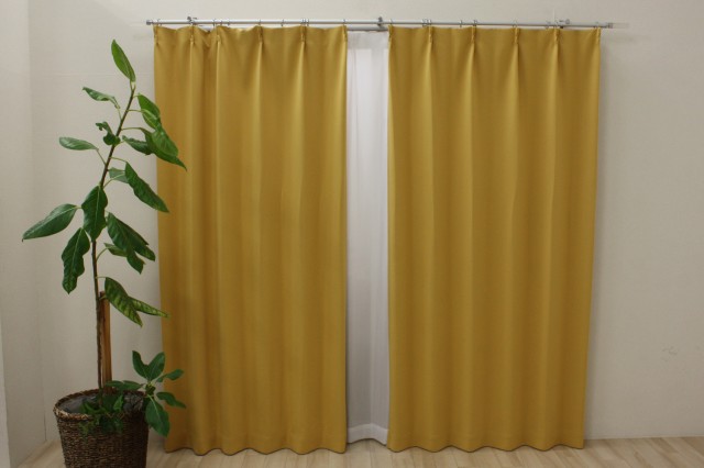 幅150cm×丈200cm 4枚セットカーテン(遮光カーテン2枚＋ミラーレース2枚) ピーコック 4枚セット curtainカーテン 4枚セット