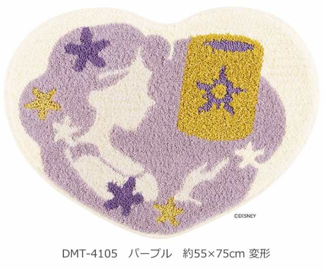 DISNEY ディズニー マット 洗える 玄関マット DMT-4105 約55×75cm 変形