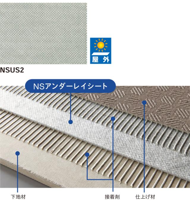 東リ 屋外対応 ビニル床下地用 約幅950mm×長さ20m NSアンダーレイシート NSUS2 (R) 外用 業務用 バルコニー 開放廊下 歩行音軽減 ビニル床シート 下地用シート 床タイル 屋外 屋内 土足 耐候 外廊下 開放廊下 エントランス バルコニー ベランダ 引っ越し 新生活