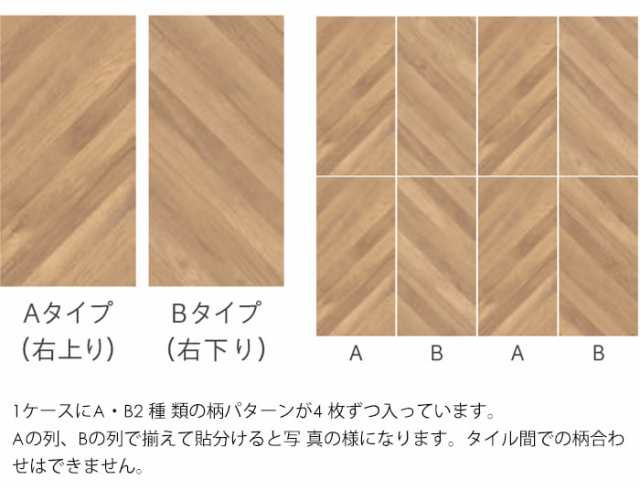 ビニル 床タイル フロア材 土足可 ロイヤルウッド 約457.2×914.4mm 8枚