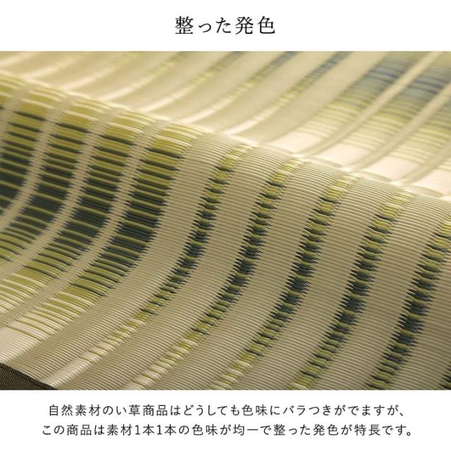 日和 (I) 洗える ござ 日本製 国産 カーペット 丈夫 除菌スプレー対応 敷詰 ラグ 敷物 アウトドア レジャー ペット 本間8畳（約382×382cm）_7